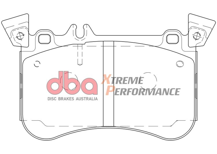 XP Performance Front Brake Pads, 10-14 Mercedes-Benz CL550 AMG Sport Package