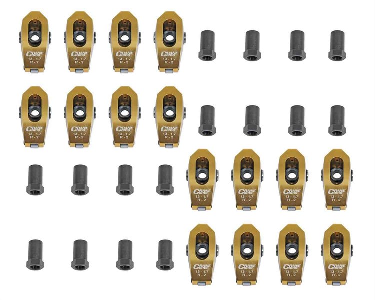 Gold Race Rocker Arms 1.7 Ratio, 7/16" Stud
