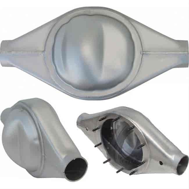 9-Plus Heavy Duty Center Housing Notch Back Stock Style Cover with 3rd Member Studs Installed