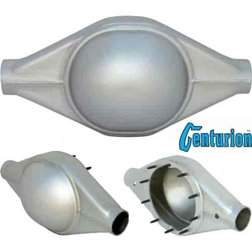 9-Plus Heavy Duty Center Housing Round Back Smooth Style Cover with 3rd Member Studs Installed