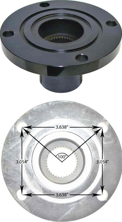 BILLET PINION FLANGE 3.63