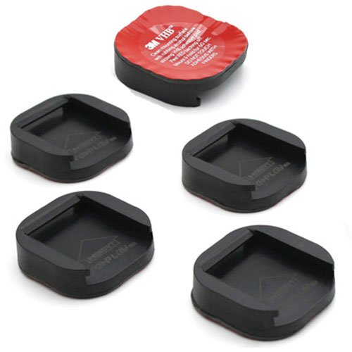 SnapTray Flat VHB Mounts Uses 3M VHB Adhesive Pad on Smooth, Flat Surfaces