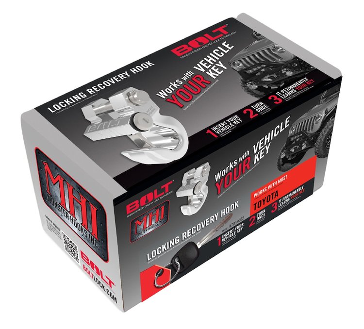 LOCKING RECOVERY HOOK TOY
