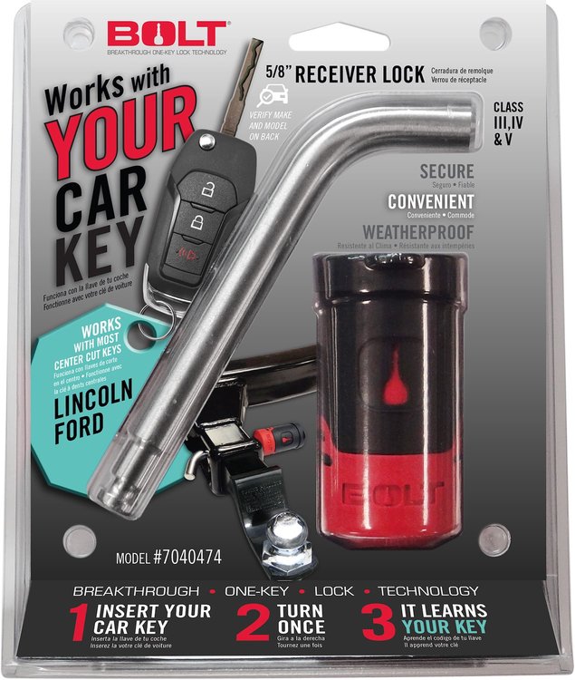 5/8'' RECEIVER LOCK FORD C
