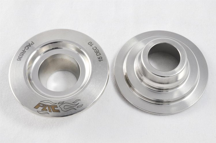 500 Series Titanium Dual Valve Spring Retainer Set for PAC-1245 and PAC-1289 Springs [1.450 in. O.D., Standard 10 Degree]