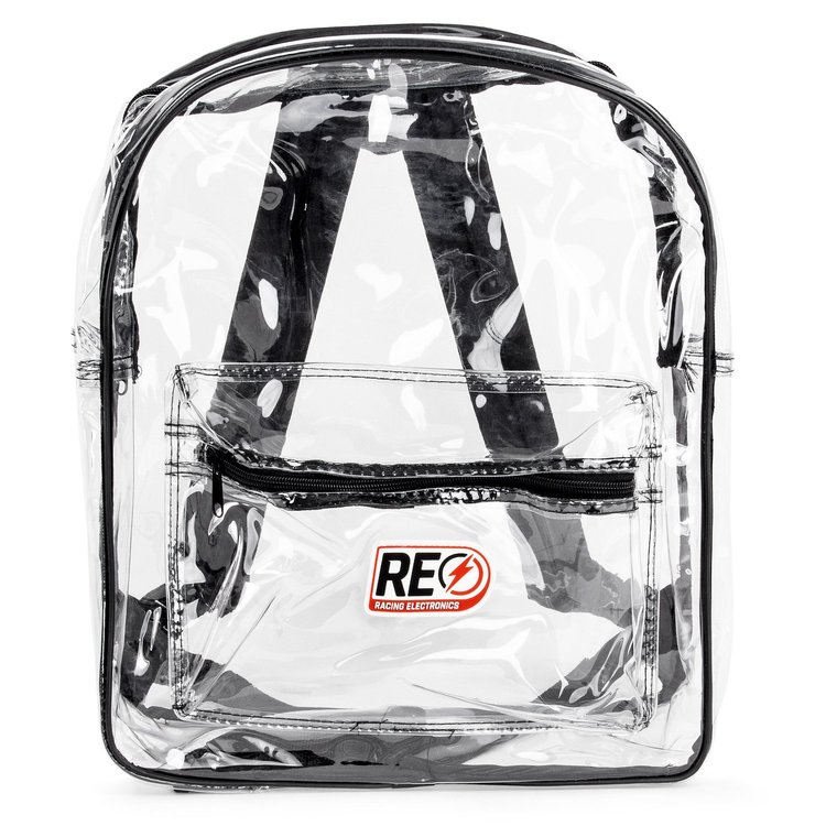 WTOTE Backpack [Clear With Black Trim]