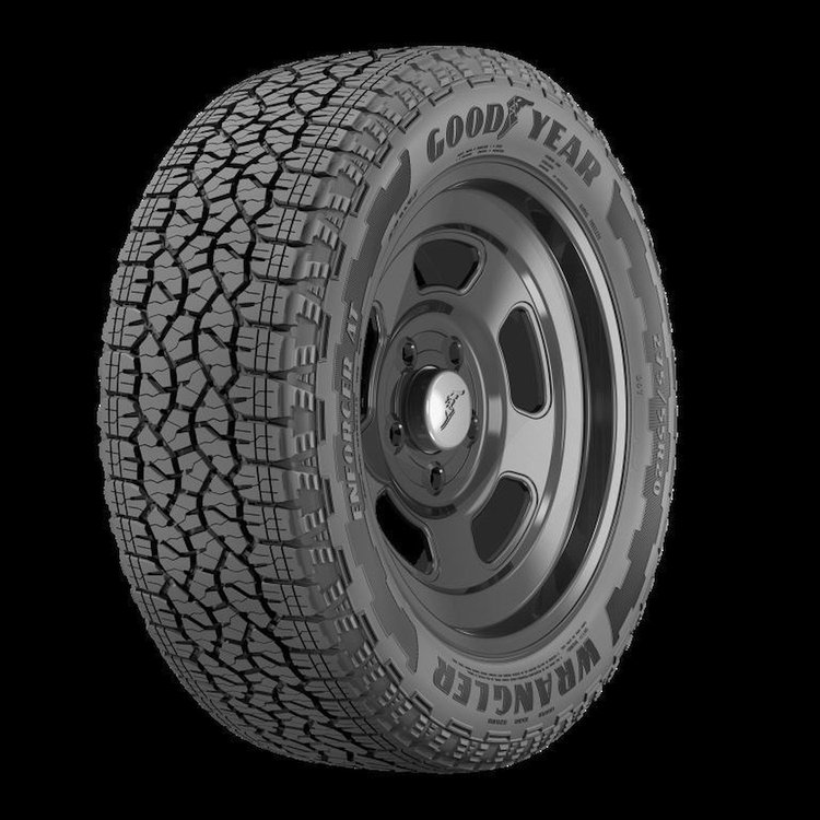 108028861 Wrangler Enforcer AT Tire, LT265/70R18 [Blackwall]