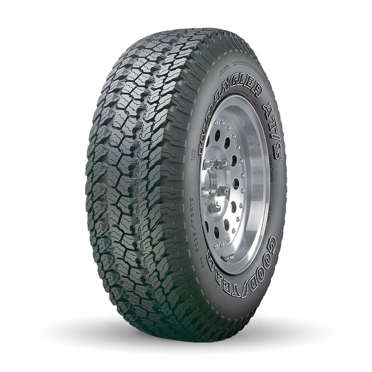 410422176 Wrangler AT/S Tire, P265/70R17 [Outline White Letter]