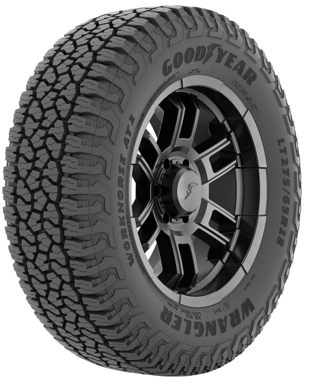 480340001 Wrangler Workhorse AT2 Tire, 265/65R18 [Blackwall]