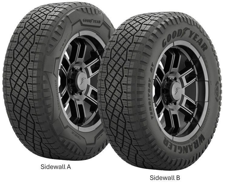 723351001 Wrangler Territory RT Tire, LT285/65R20 [Blackwall]