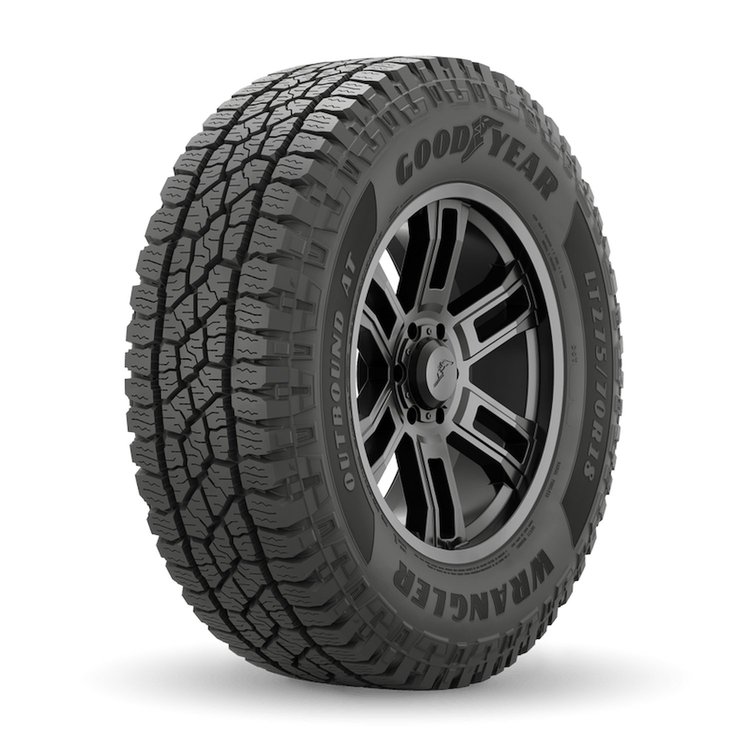 754005001 Wrangler Outbound AT Tire, 255/70R17 [Blackwall]