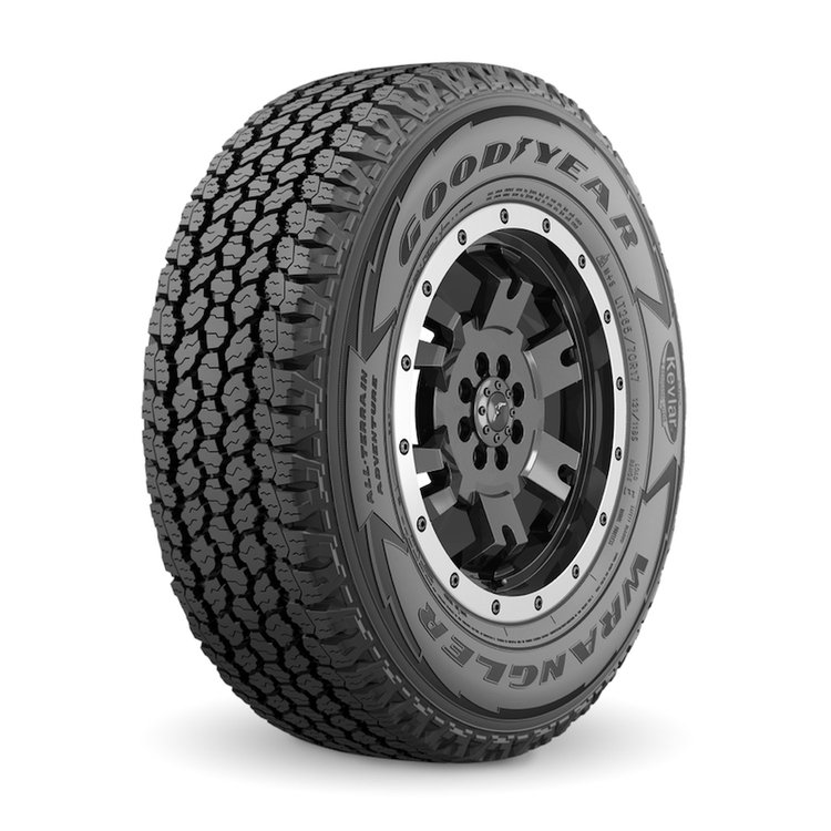 758130630 Wrangler All-Terrain Adventure Tire, 265/60R18 [Blackwall]