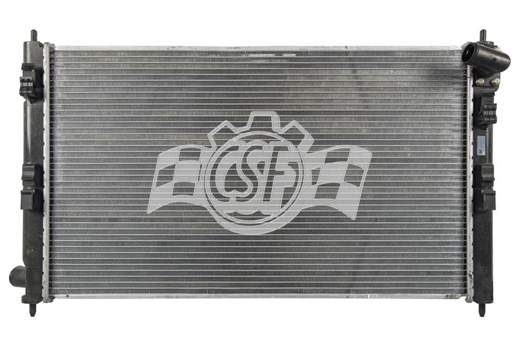 OE-Style 1-Row Radiator, Fits Select Mitsubishi