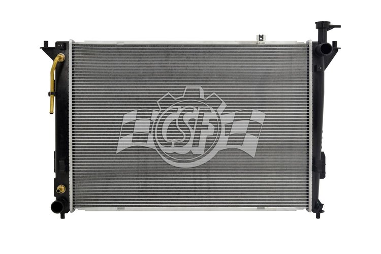 OE-Style 1-Row Radiator, Kia Sorento, Hyundai Santa Fe XL, Hyundai Santa Fe, Hyundai Santa Fe Sport