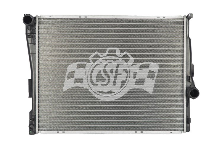 OE-Style 1-Row Radiator, Fits Select BMW