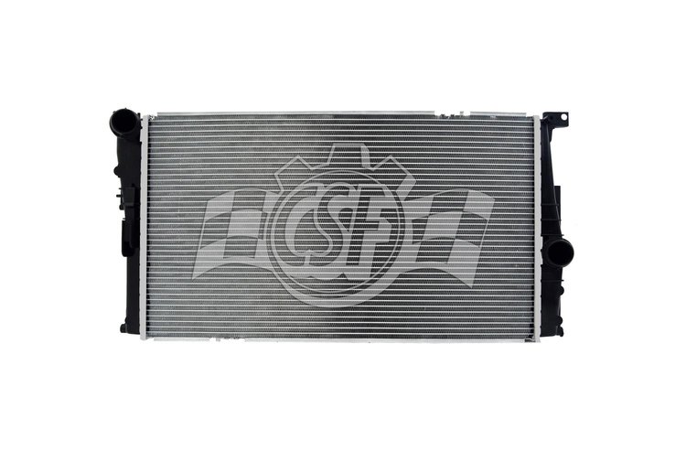 OE-Style 1-Row Radiator, Fits Select BMW