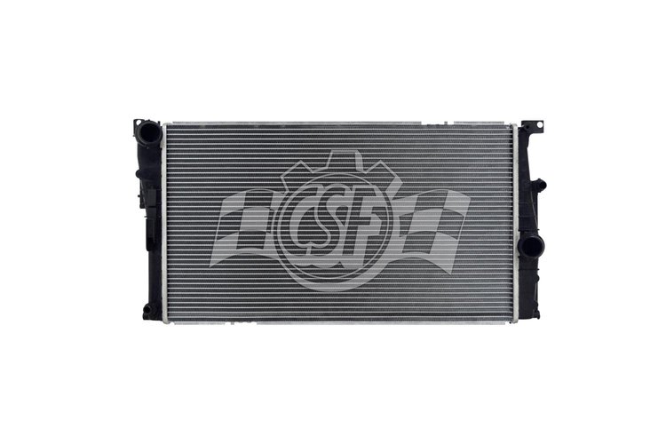 OE-Style 1-Row Radiator, Fits Select BMW