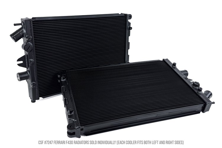 High-Performance Aluminum Radiator, Fits Select Ferrari F430