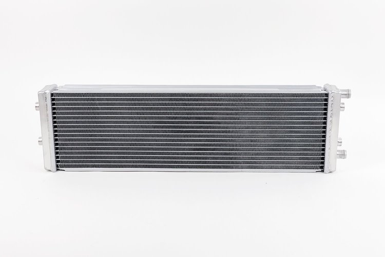Dual-Pass Cross Flow Heat Exchanger with 3/4" slip-on connections