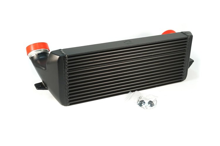 BMW N54 High-Performance Stepped Core Intercooler, Black