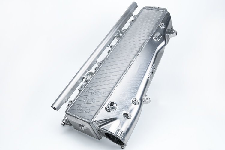 A90 Supra/BMW B58 Charge-Air Cooler Manifold, Raw Billet