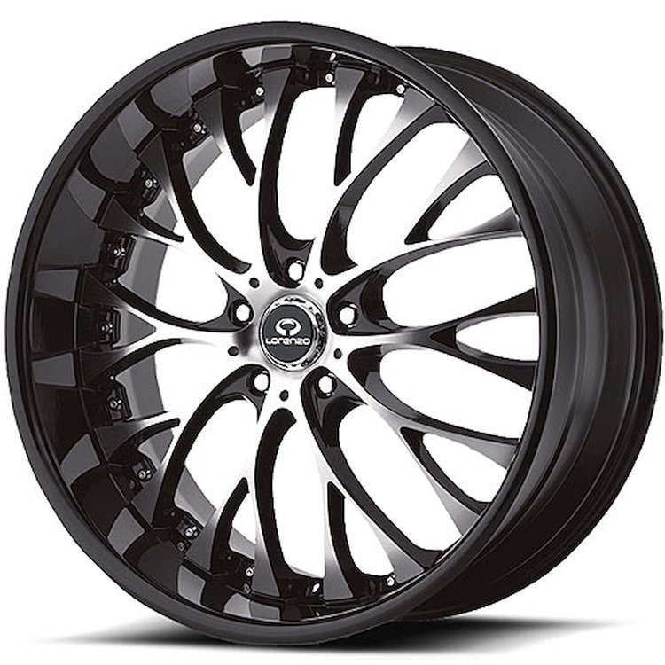 Lorenzo WL027 Series Wheel Size: 19" x 9-1/2"