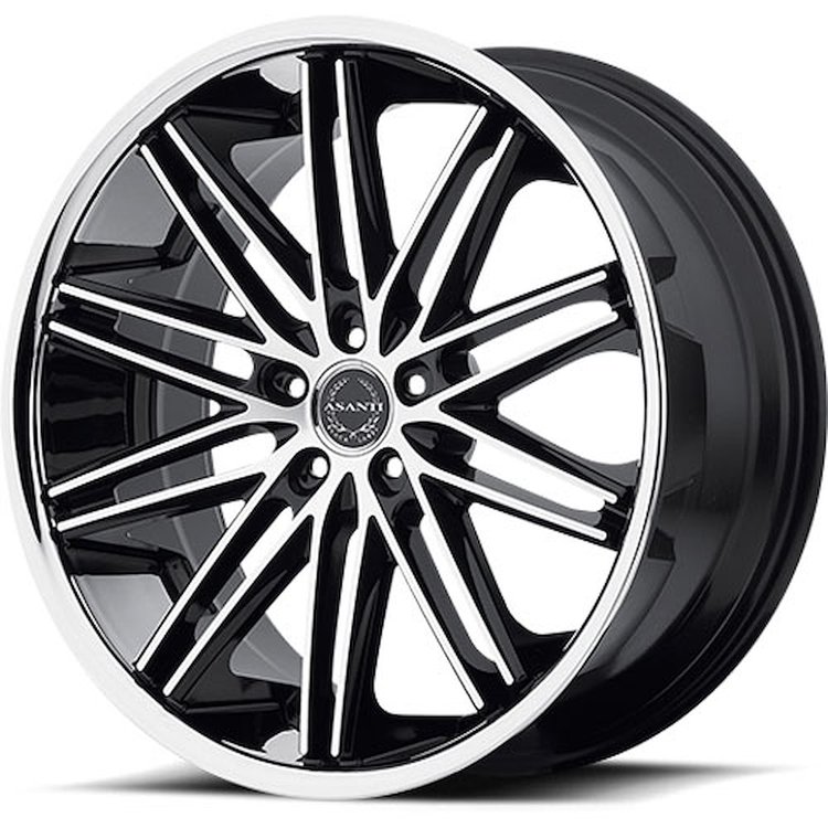 Asanti Black Label ABL-10 Wheel Size: 20" x 10"