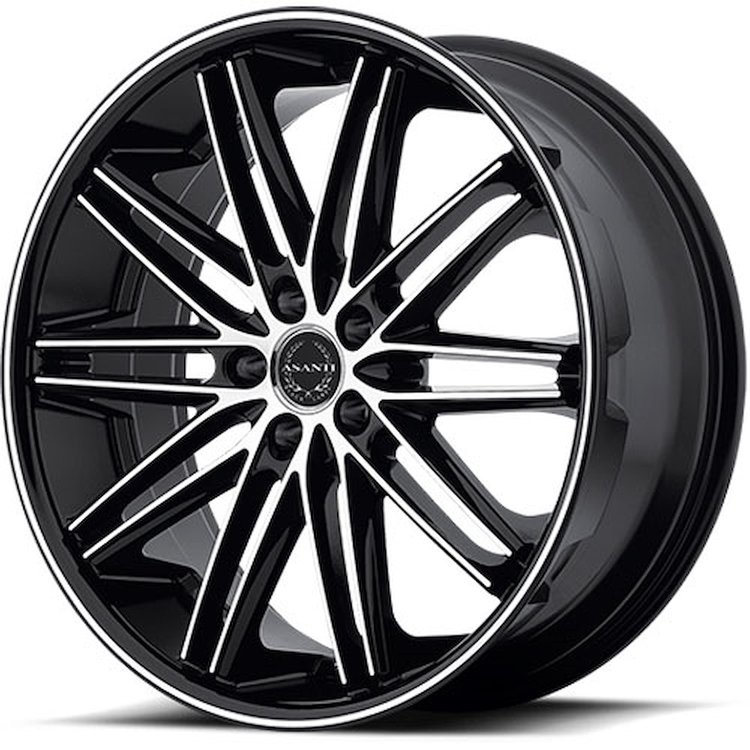Asanti Black Label ABL-10 Wheel Size: 22" x 9"