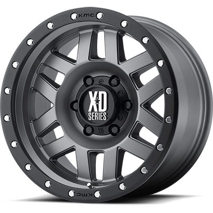 XD128 Series Machete Wheel Size: 20" x 9"