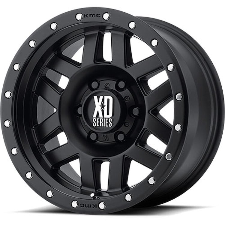 XD128 Series Machete Wheel Size: 20" x 9"