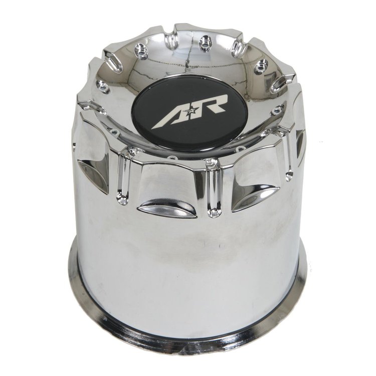 AR CAP CHROME PUSH THRU