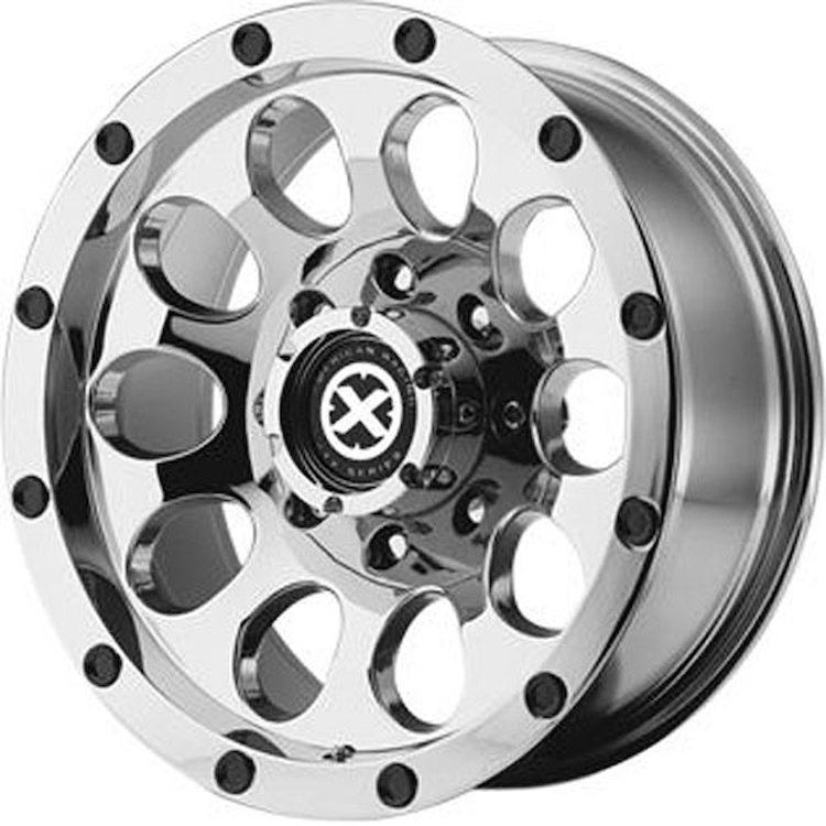 Artillery Series 186 Chrome Wheels Size: 17" x 8"