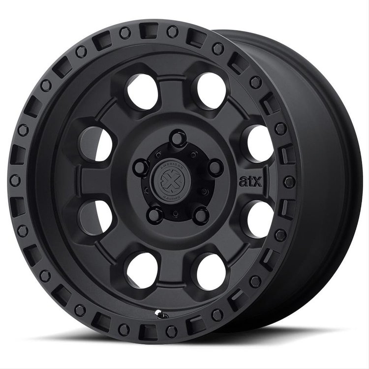 AX201 16x8 8x165.10 BLACK 0 mm