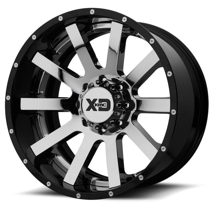 KMC XD200 Series Heist Wheels Size: 20'' x 10''