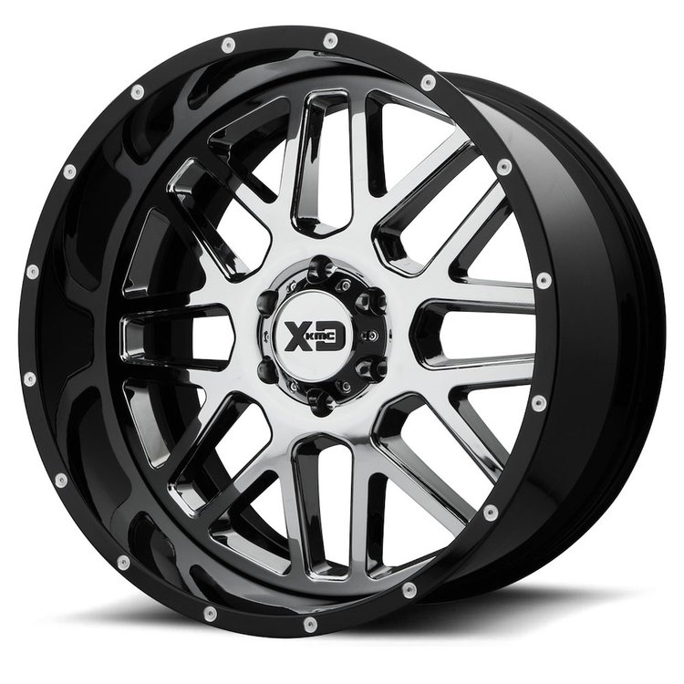 KMC XD201 Series Grenade Wheel Size: 22'' x 10''