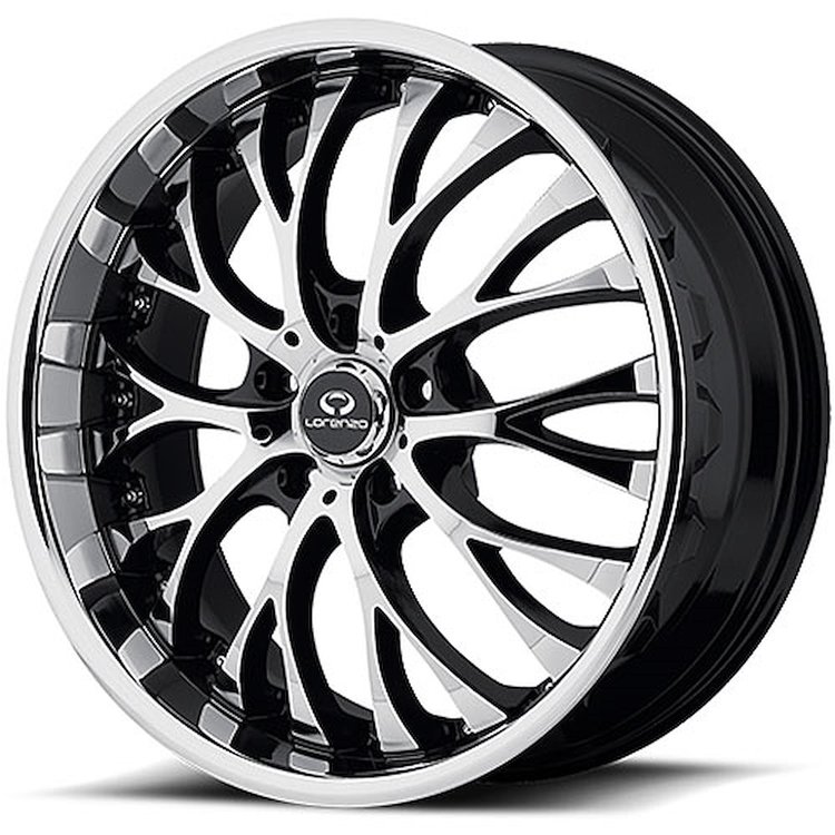 Lorenzo WL027 Series Wheel Size: 19" x 8"