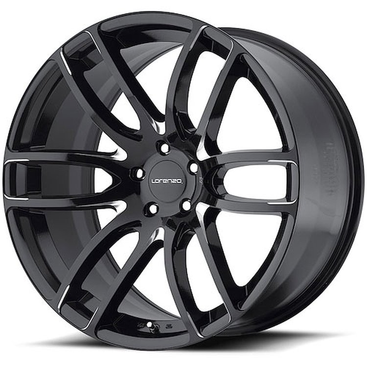 WL036 22x11 5x115.00 BLACK 40 mm