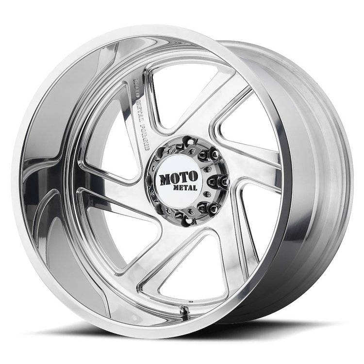 MO400 Series Polished Left Wheels Size: 22'' x 12''
