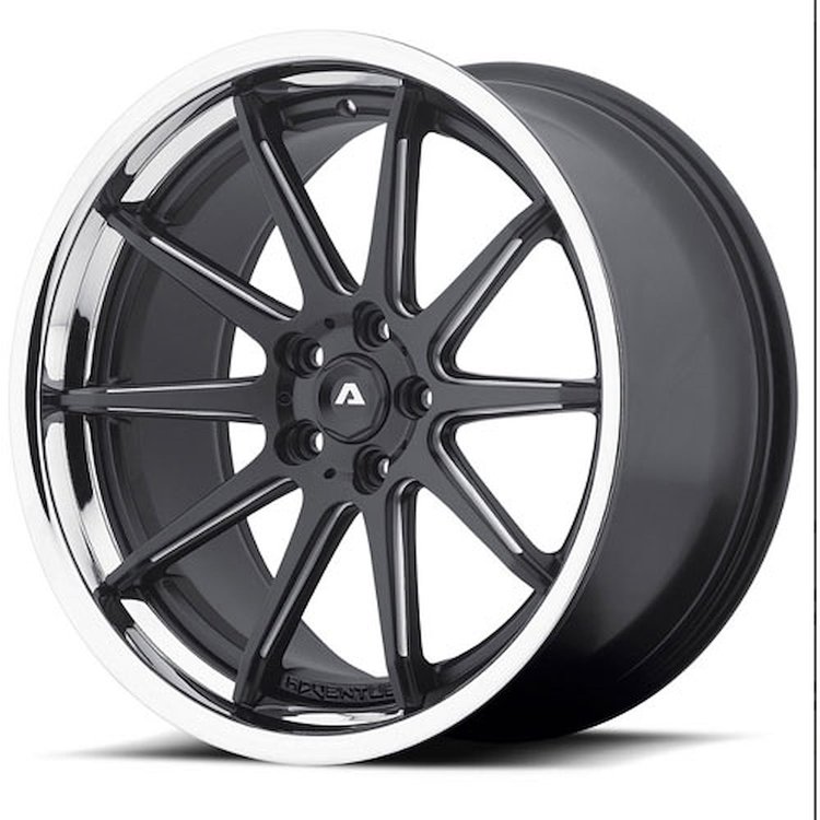 AVS-4 22x9 5x120.00 BLACK 32 mm