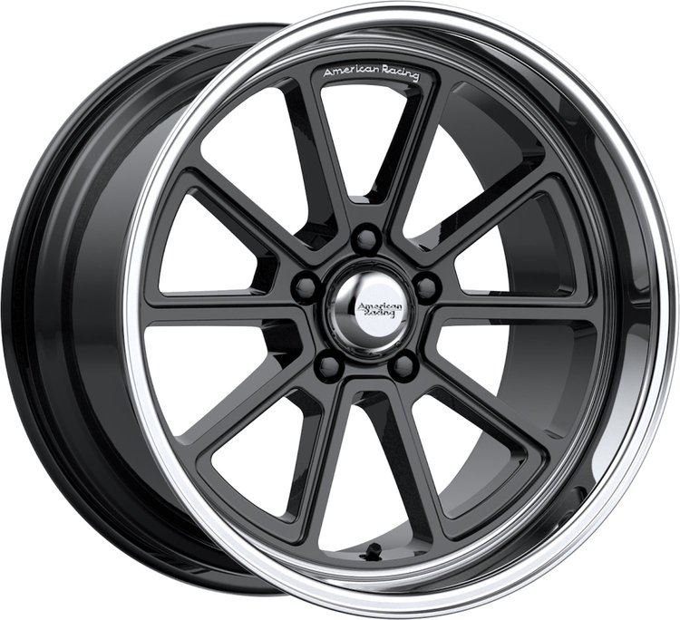 VN510 Draft Gloss Black Wheel 18" x 8"