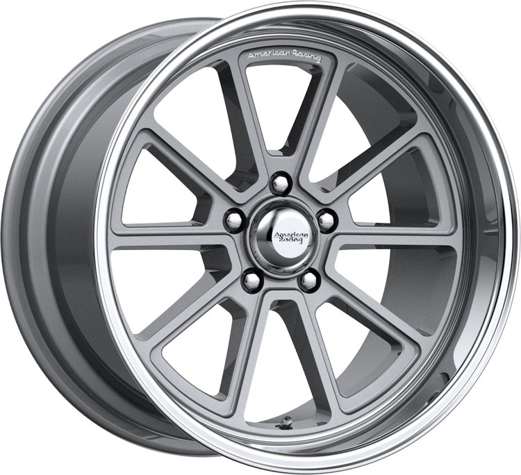 VN510 Draft Series Vintage Silver Wheel 18" x 8"