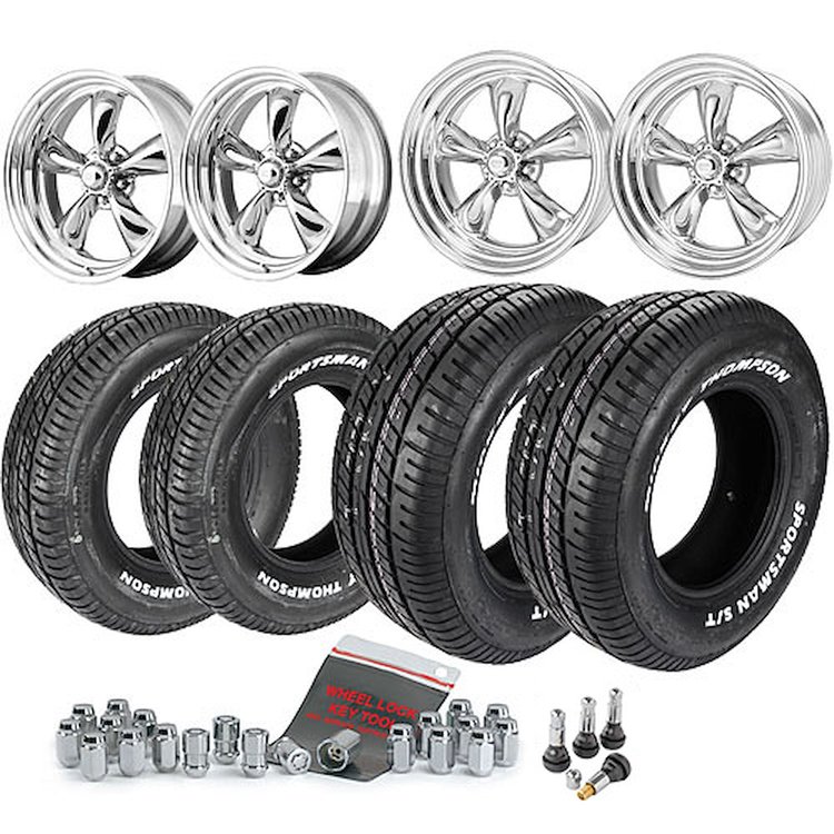 VN515 Torq Thrust II Wheel Kit 1967-79 A/F-Body Cars