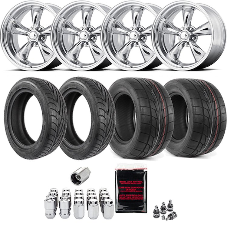 VN515 Torq-Thrust II Wheel Kit 1967-79 A, F, X-Body Cars*