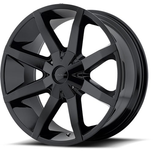 KMC Slide Series 651 Black Wheel Size: 20" x 8-1/2"