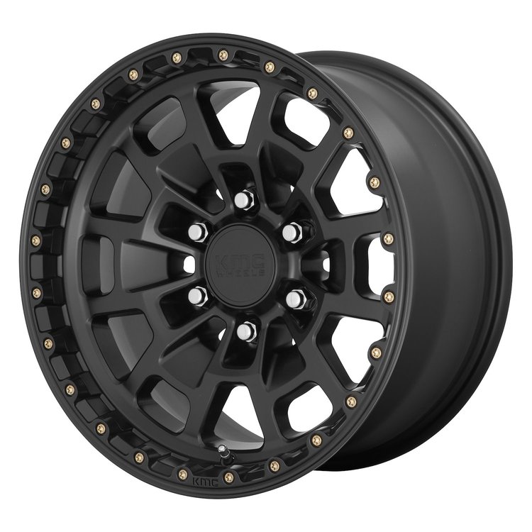 KMC KM718 Summit Wheel [Size: 17" x 8.5"] Satin Black