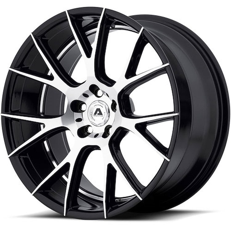 AVX-7 22x9 5x120.00 BLACK 32 mm