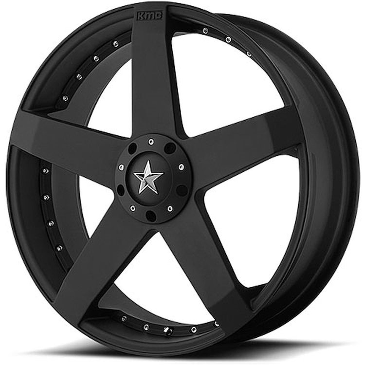 KM775 Series Rockstar Car Wheel Size: 17" x 7-1/2"