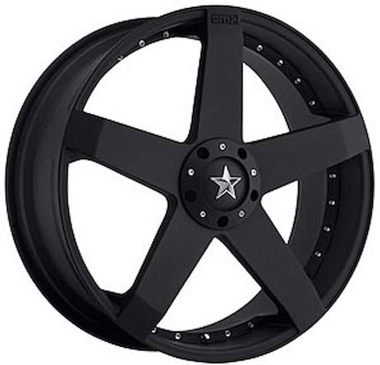 Rockstar Car Series 775 Black Wheel Size: 18" x 8"