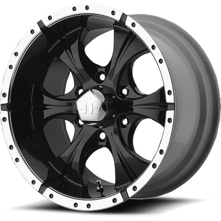 HELO Series 791 Black Wheel Size: 15" x 8"