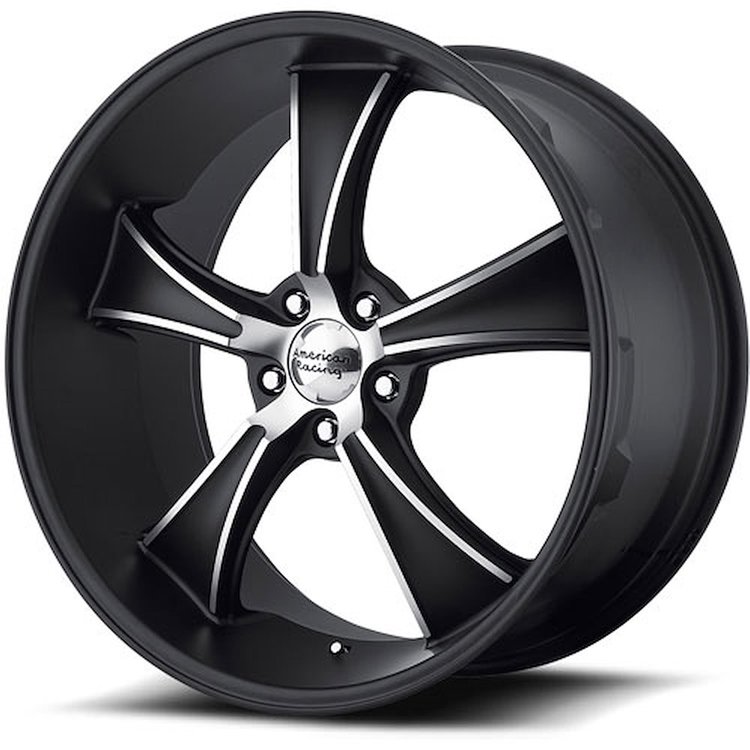 BLVD 17x8 5x114.30 BLACK -6 mm